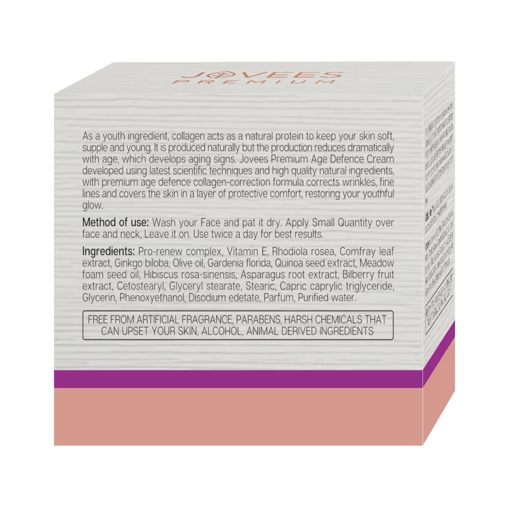 Jovees - Premium Age Defence Cream (50g)