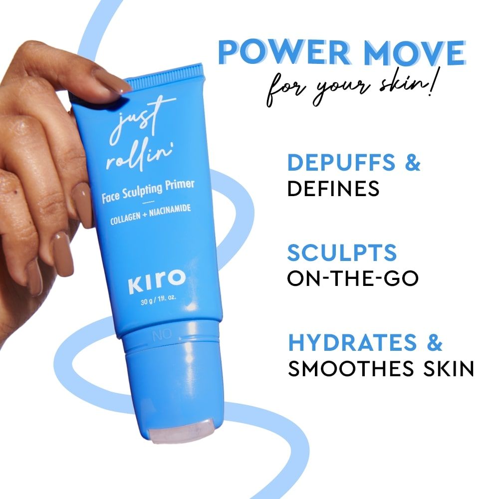 KIRO Just Rollin Face Sculpting Primer Collagen +Niacinamide (30g)