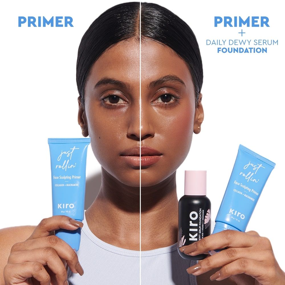 KIRO Just Rollin Face Sculpting Primer Collagen +Niacinamide (30g)