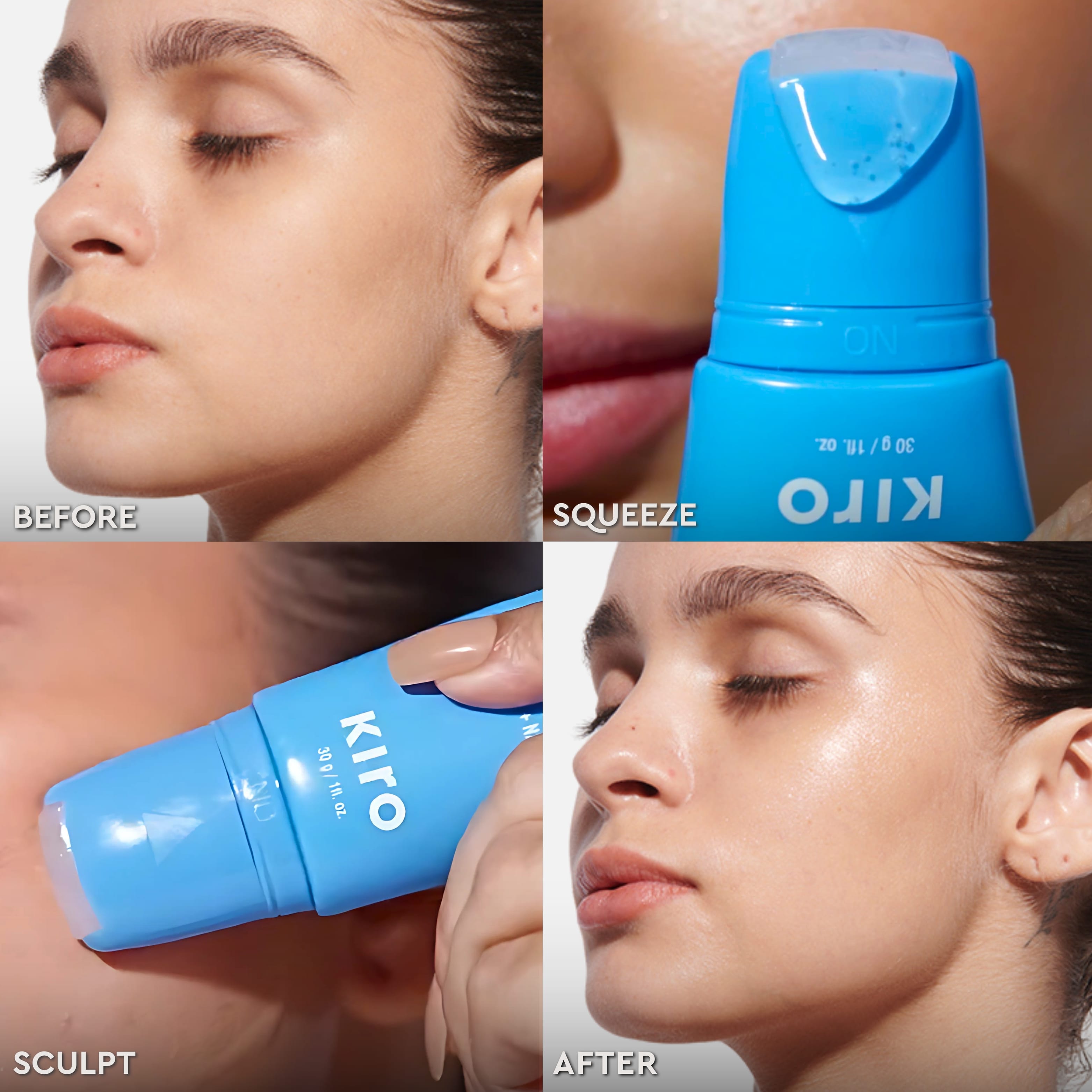 KIRO Just Rollin Face Sculpting Primer Collagen +Niacinamide (30g)