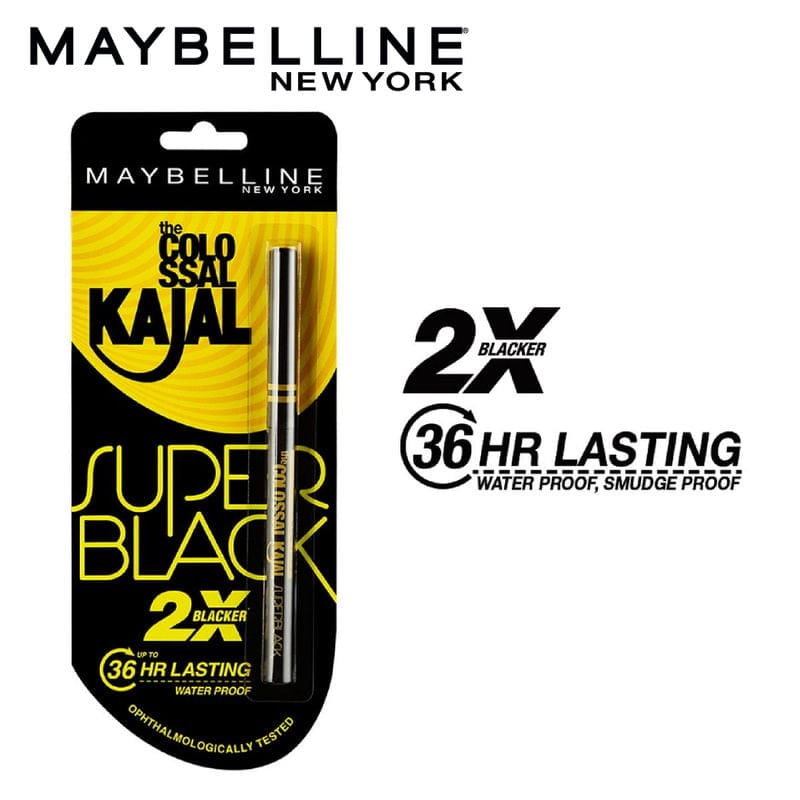 Maybelline New York - Colossal Kajal (Super Black)