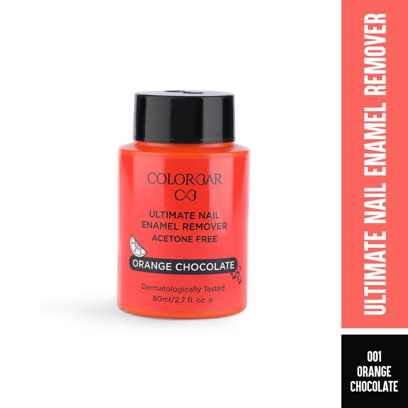 Colorbar - Ultimate Nail Enamel Remover - Orange Chocolate (80mL)