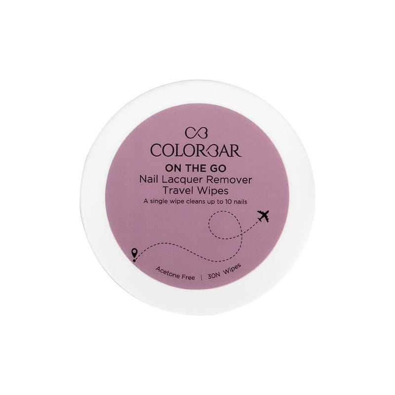 Colorbar - On The Go Nail Lacquer Remover Wipes Rainbow Bouquet (30 Wipes)