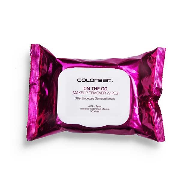 Colorbar - On The Go Makeup Remover Wipes (30 Wipes)