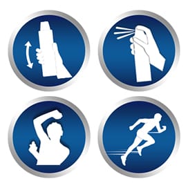 NIVEA Men Deodorant, Protect & Care, No Skin Irritation & 48h Freshness (150ml)