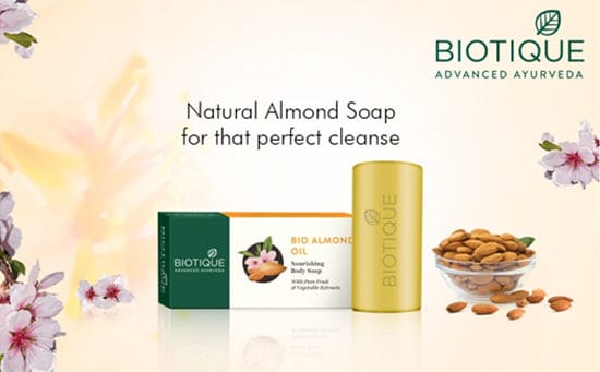 Biotique - Bio Almond Oil Nourishing Body Soap (150gm)