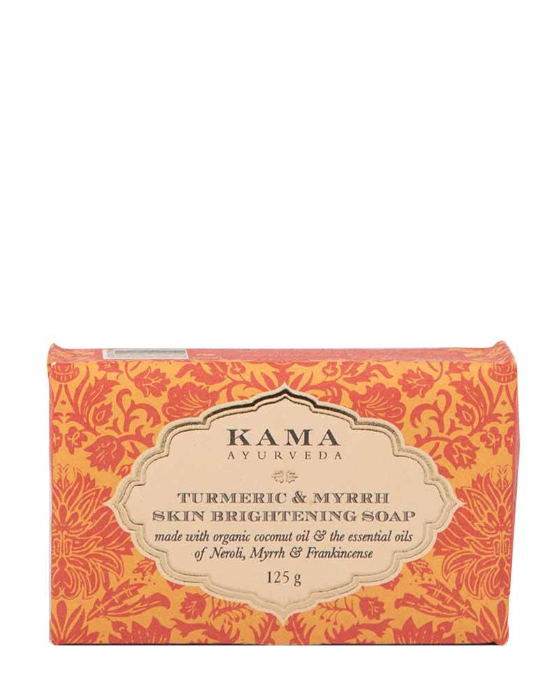 Kama Ayurveda Turmeric & Myrrh Skin Brightening Soap - 125gm