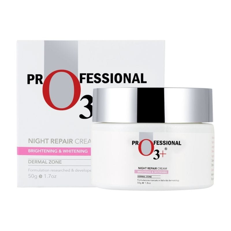 O3+ - Night Repair Cream Brightening & Whitening Dermal Zone (50gm)