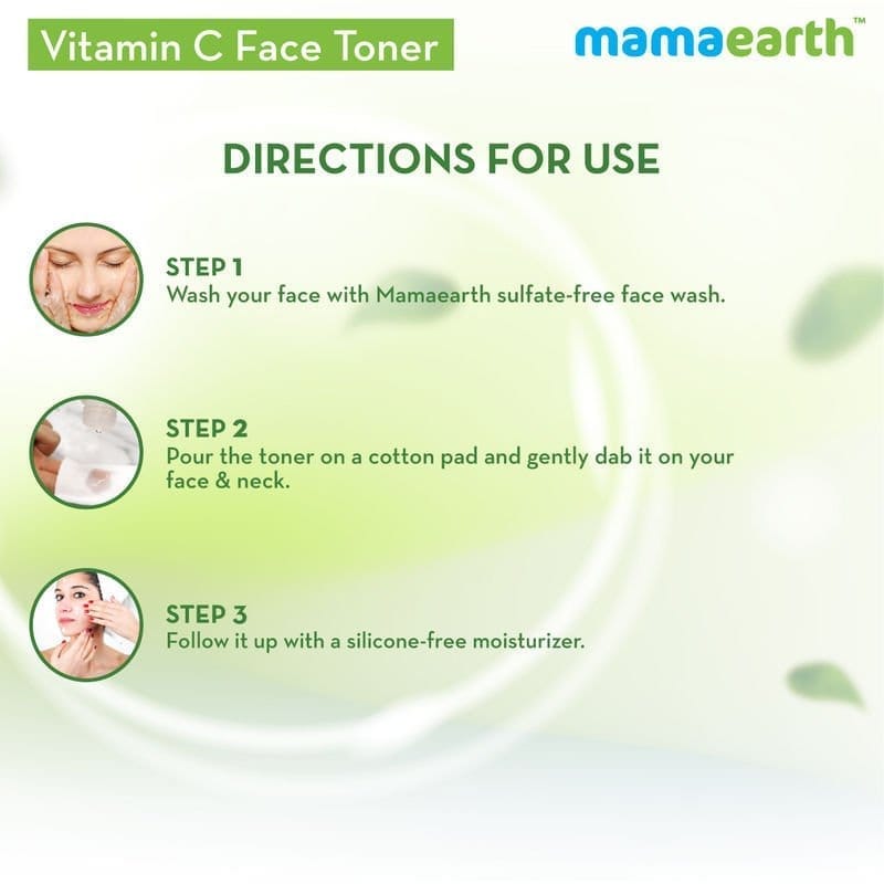 Mamaearth Vitamin C Face Toner For Pore Tighteneing (200mL)