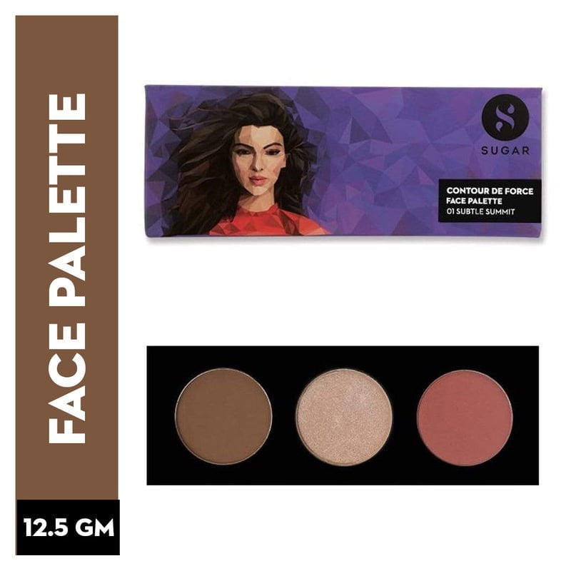 SUGAR - Contour De Force Face Palette 03 Fierce (5g)