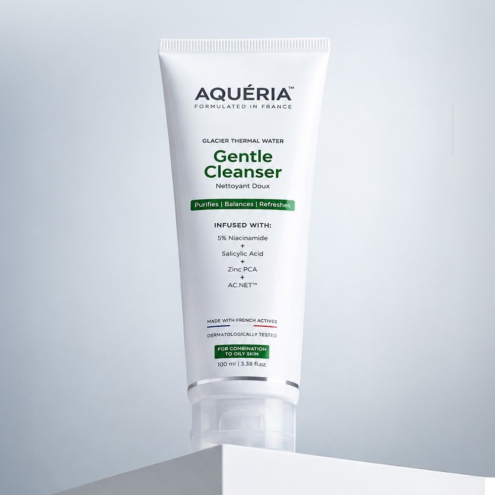 Aqueria Oil Control Non-Drying French Face Wash with 5% Niacinamide - 100ml