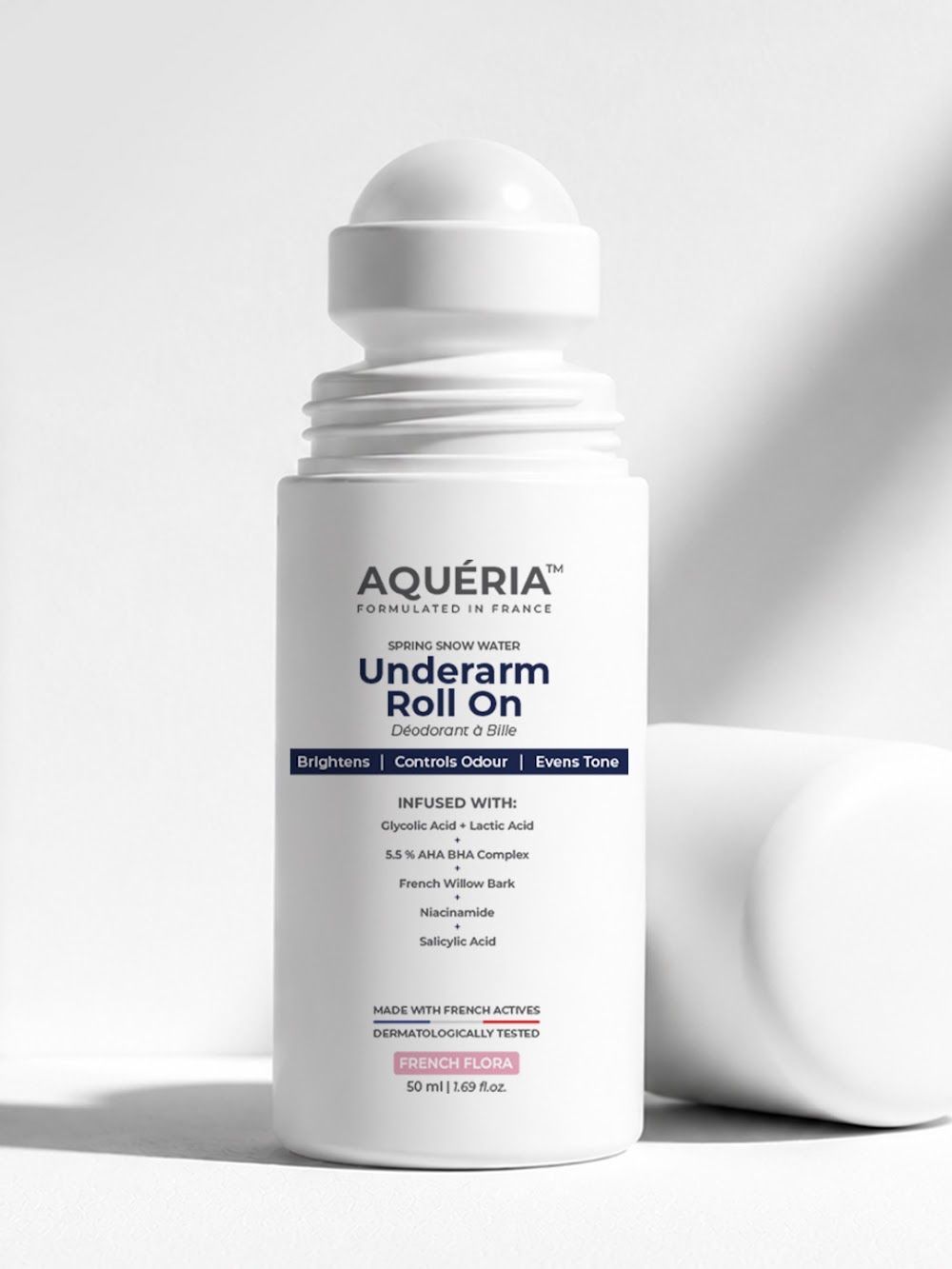 Aqueria Multi-Active Underarm Treatment French Roll-On Flora - 50ml