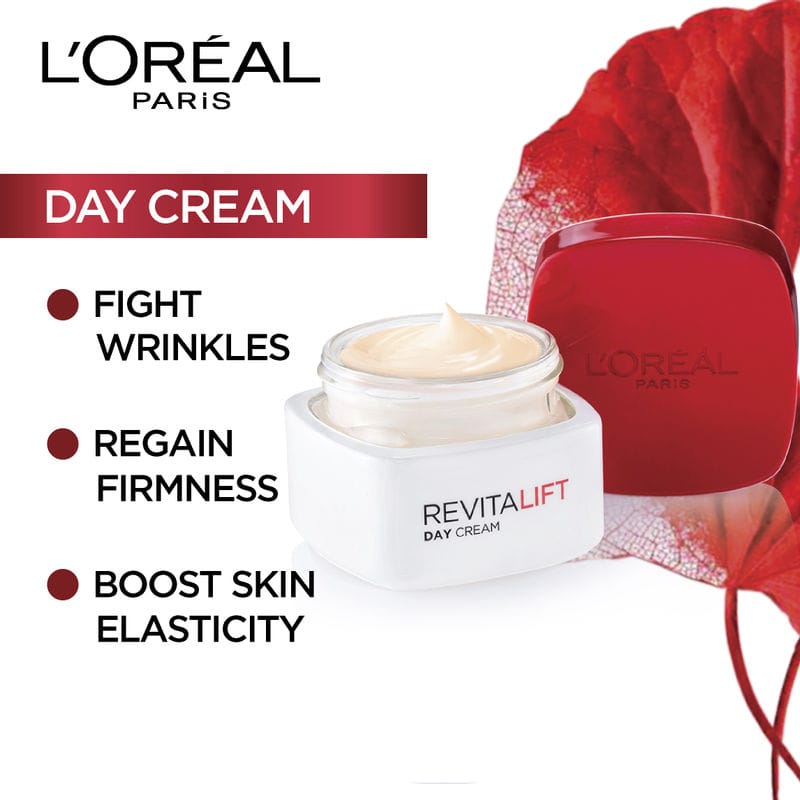 Loreal Paris - Revitalift Anti-Wrinkles + Radiance Moisturizing Cream Day SPF 35 PA++ (50mL)