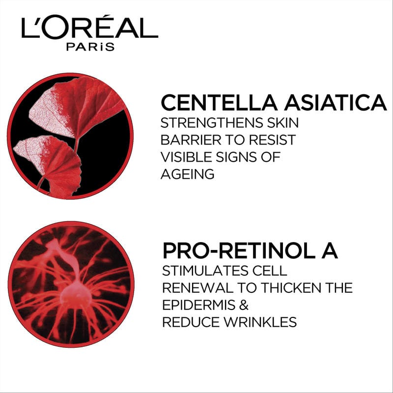 Loreal Paris - Revitalift Anti-Wrinkles + Radiance Moisturizing Cream Day SPF 35 PA++ (50mL)