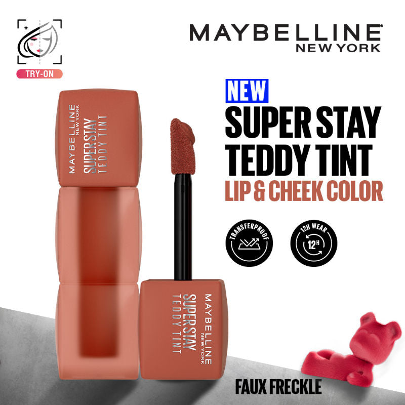 Maybelline New York Superstay Teddy Tint Lip & Cheek Color - Faux Freckle