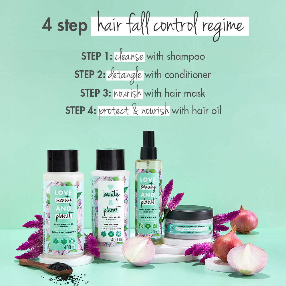 Love Beauty & Planet Onion, Black Seed Oil & Patchouli Hair Mask