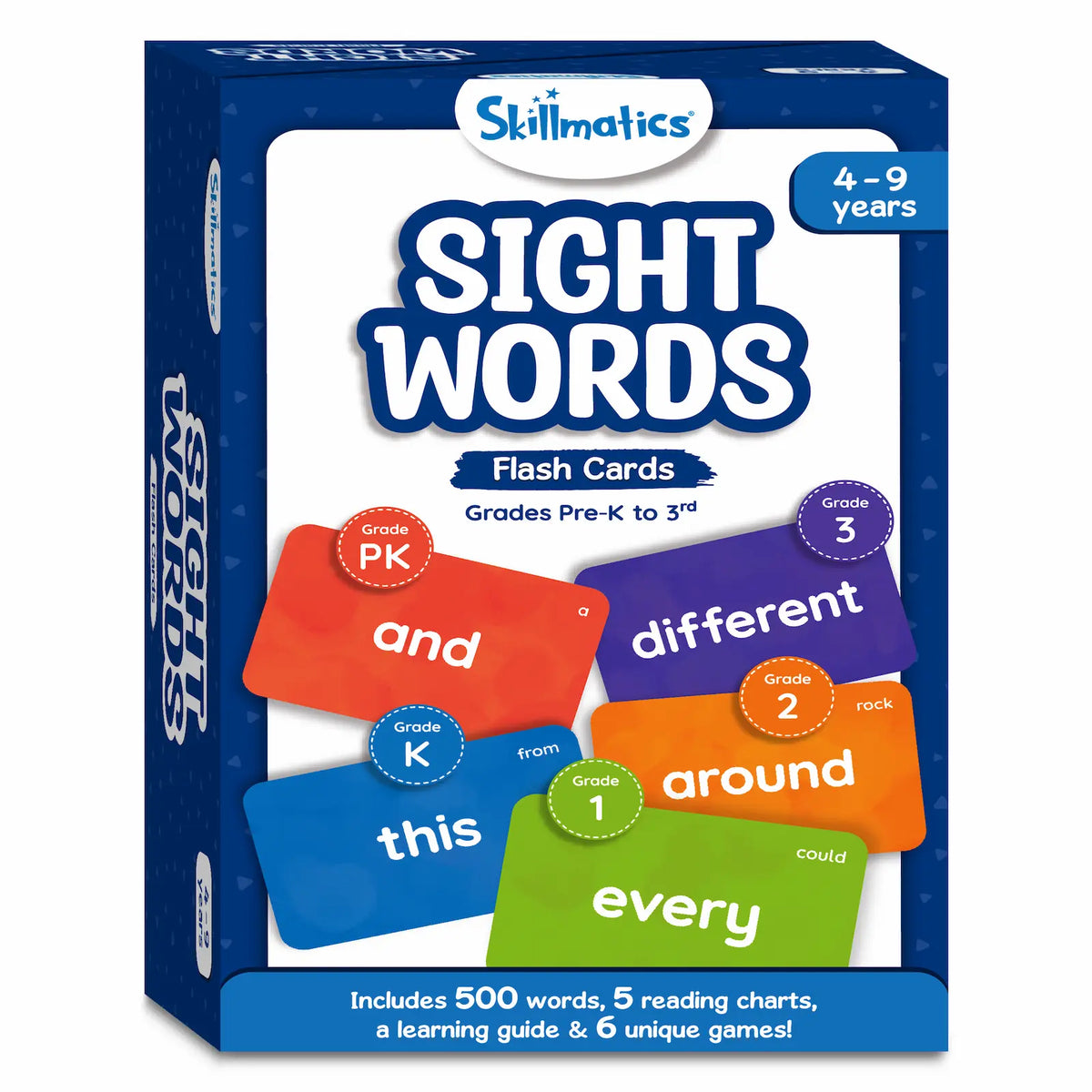 Skillmatics Flash Cards: Sight Words (ages 4-9)