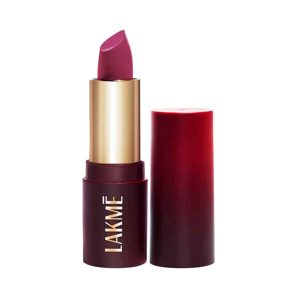 Lakme Forever Matte Lipstick, Made With French Rose Oil Extracts, Brown Chilli