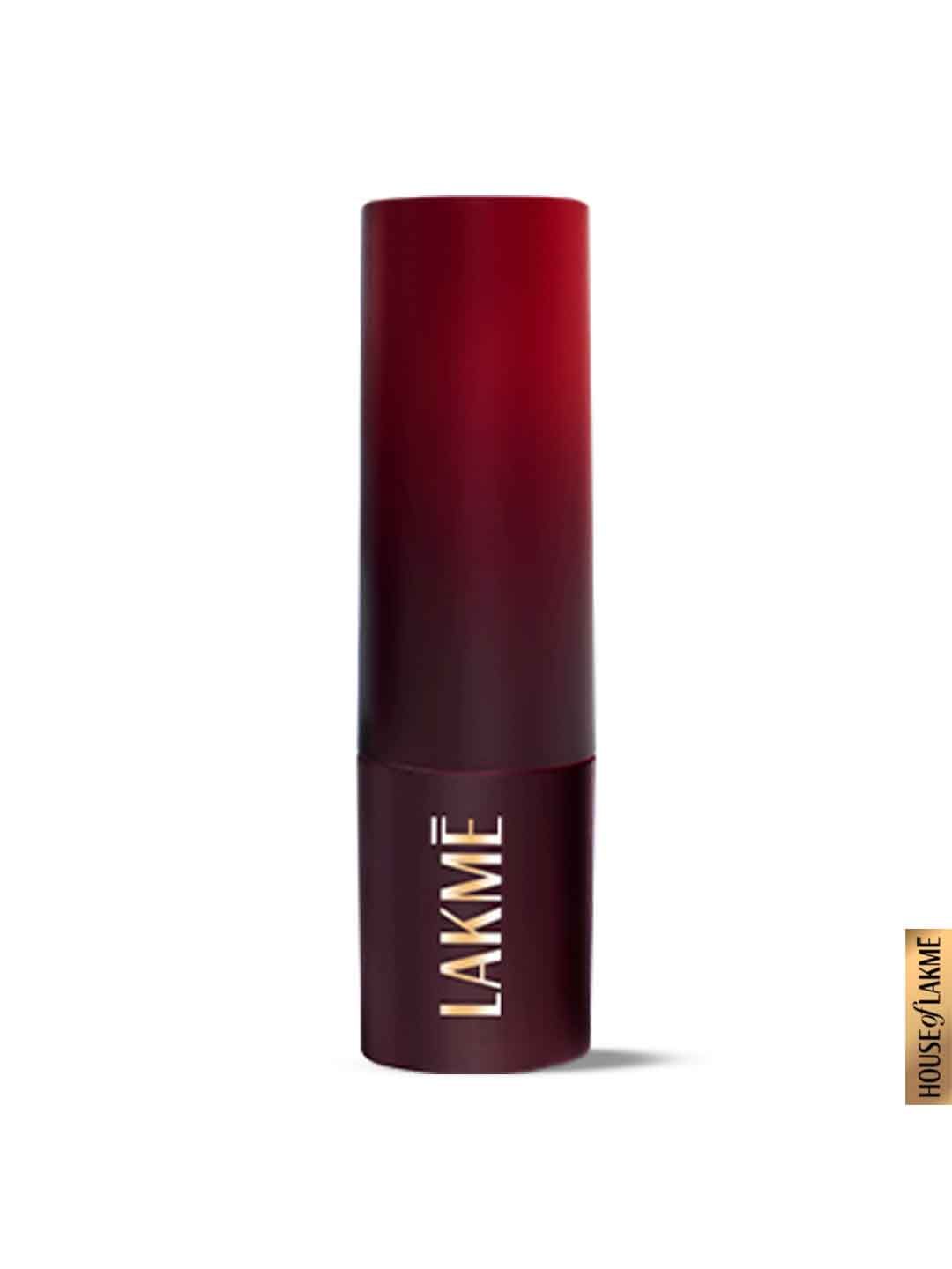 Lakme Forever Matte Lipstick, Made With French Rose Oil Extracts, Brown Chilli