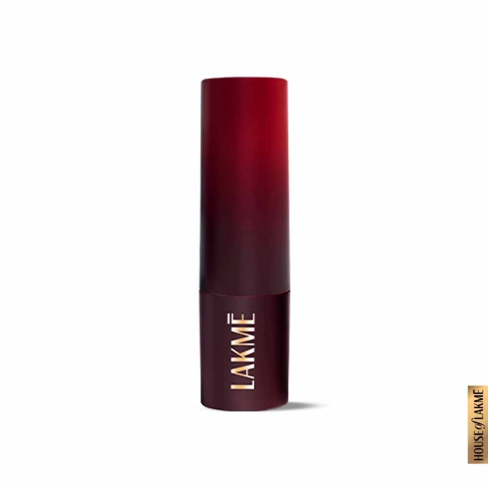 Lakme Forever Matte Lipstick, Made With French Rose Oil Extracts, Red Siren