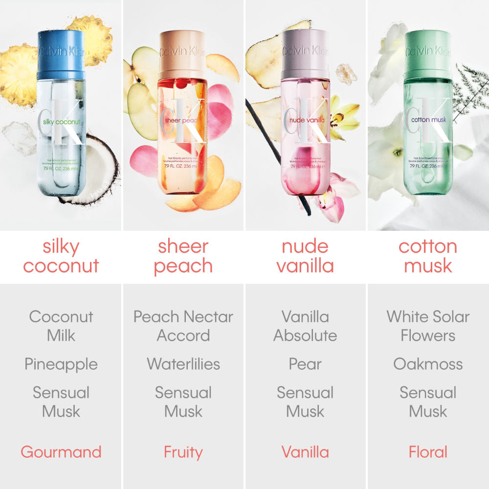 Calvin Klein Nude Vanilla Unisex Hair & Body Perfume Mist (236ml)
