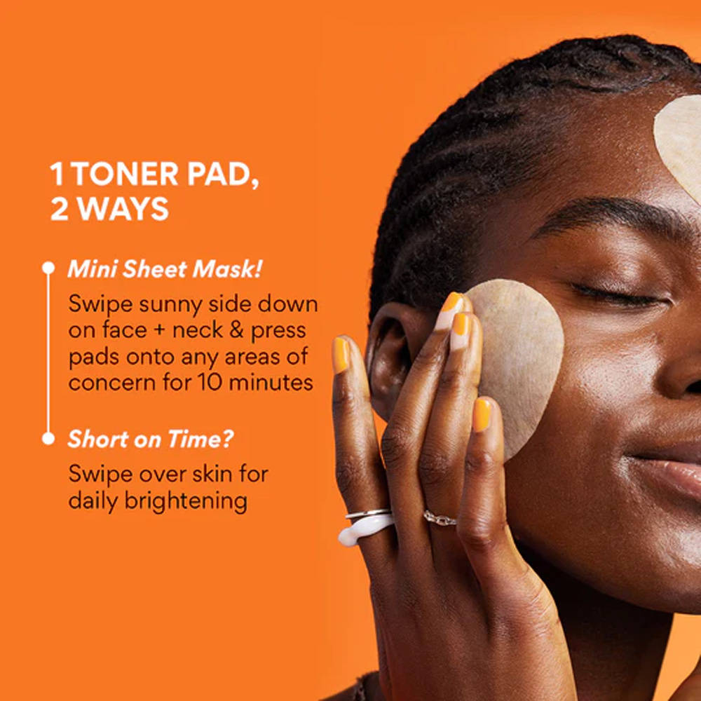 Innisfree Vitamin C Green Tea Toner Pad - Brightens & Smooths Skin