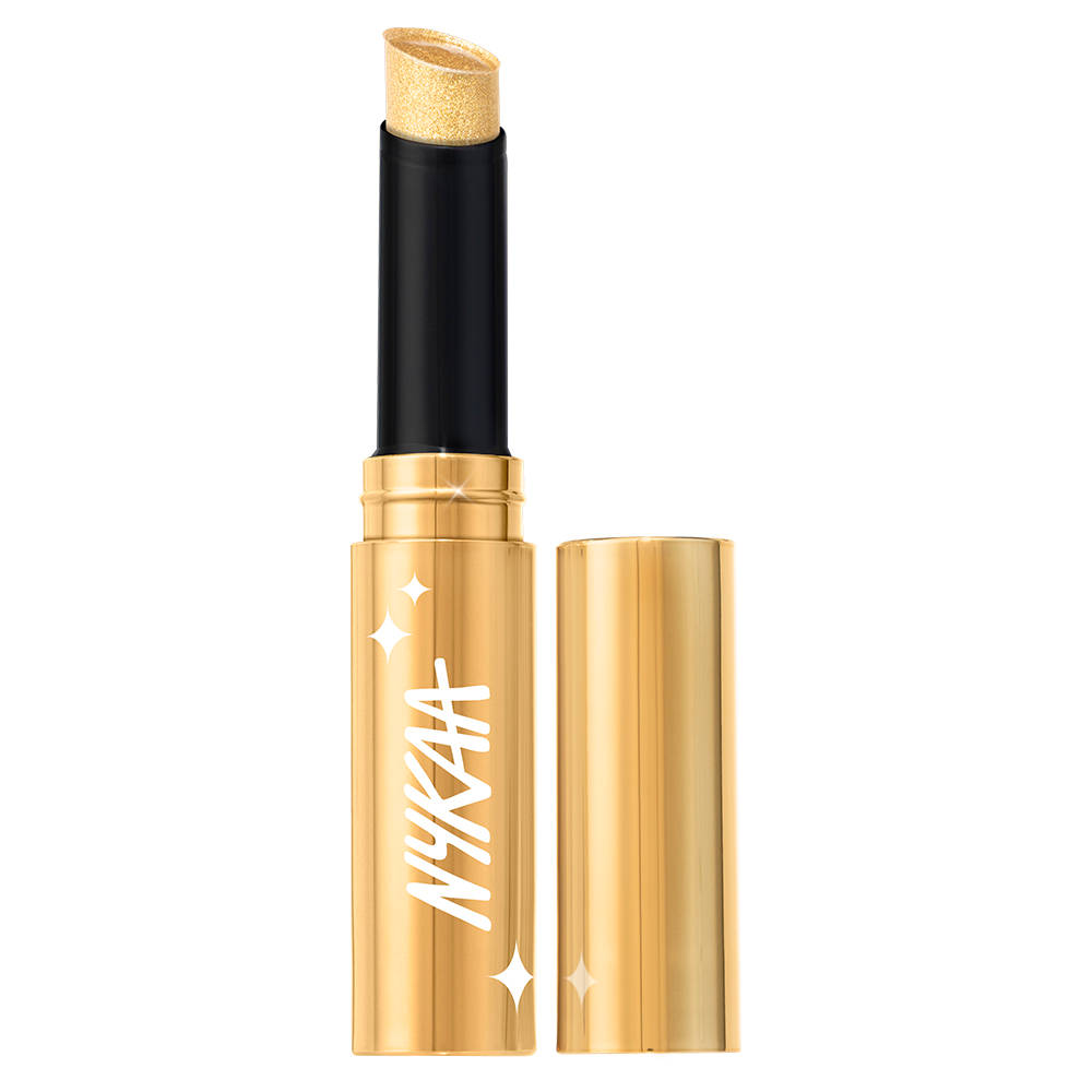 Nykaa Diamond Jelly Cooling Shimmer Eyeshadow Stick - Multi-Use, High Shine Glitter