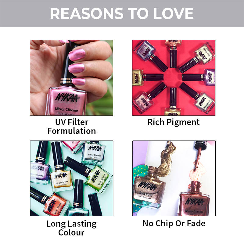 Nykaa Chrome Nail Enamel