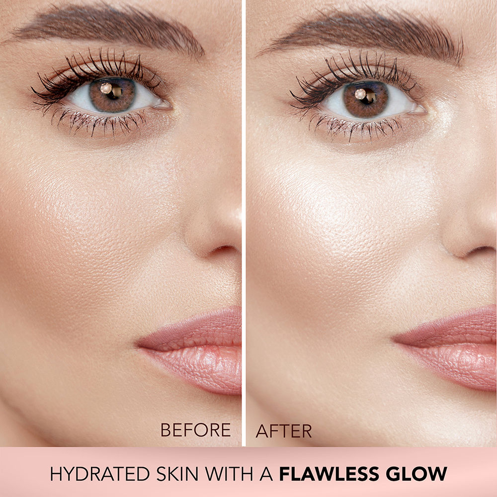 Faces Canada Strobe Cream, Pink - Primer + Highlighter + Moisturizer With Hyaluronic Acid (30ml)