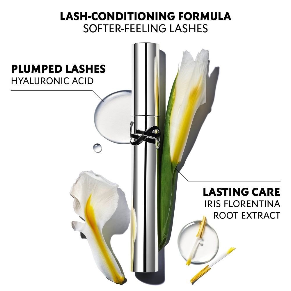 Yves Saint Laurent Lash Latex Mascara Black For Instant Length And Long-Lasting Lift - Black (8.5g)