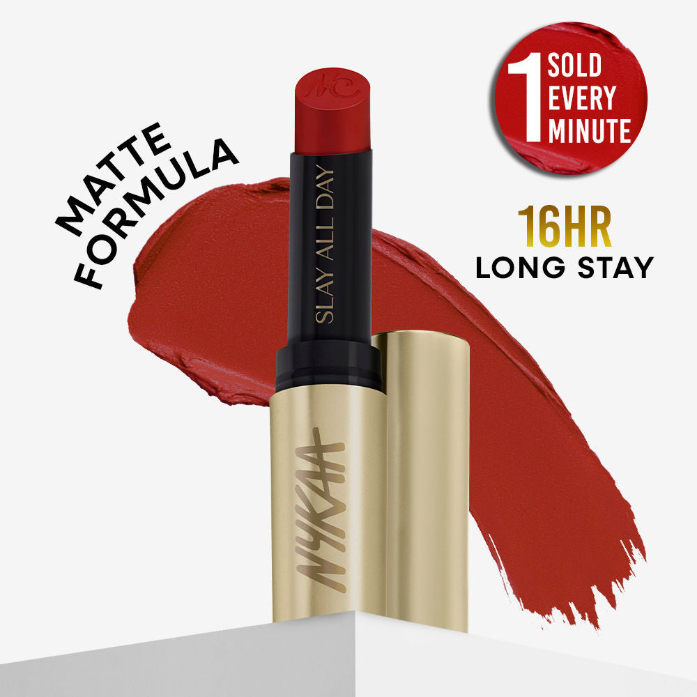 Nykaa Matte to Last No Transfer Long Lasting Lipstick - Maharani (3.5g)