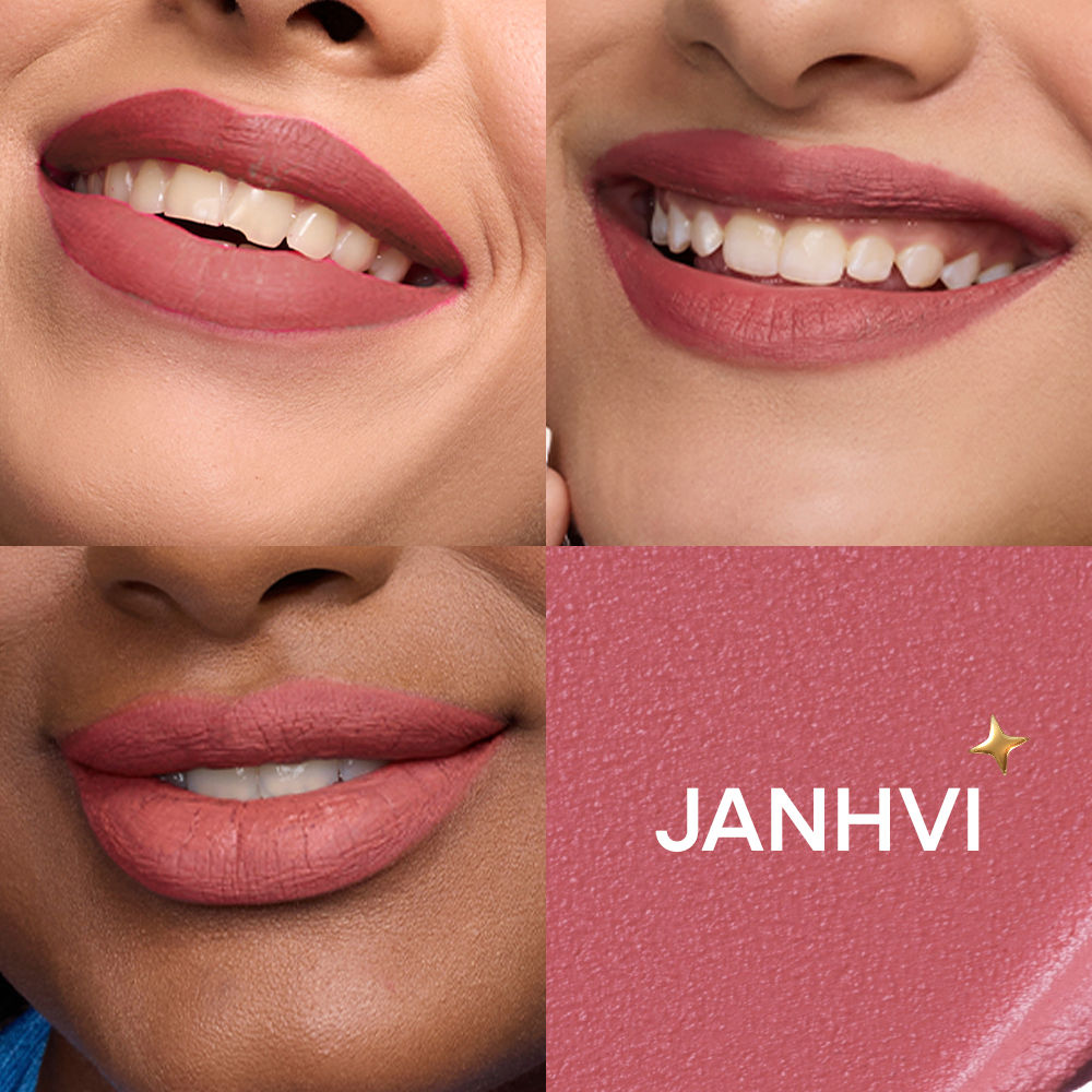 Nykaa Matte to Last No Transfer Long Lasting Lipstick - Janvi (3.5g)