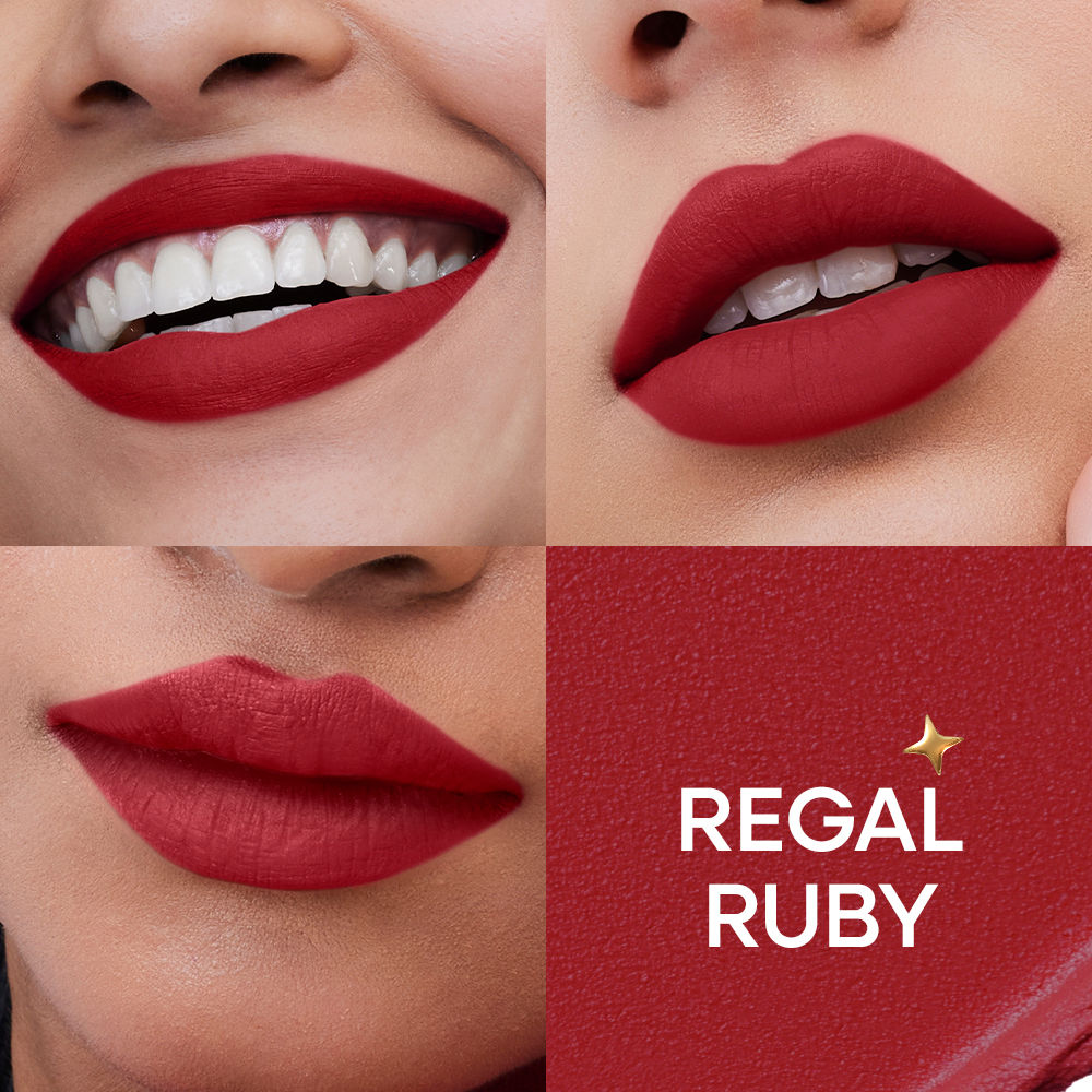 Nykaa Matte to Last No Transfer Long Lasting Lipstick - Regal Ruby (3.5g)