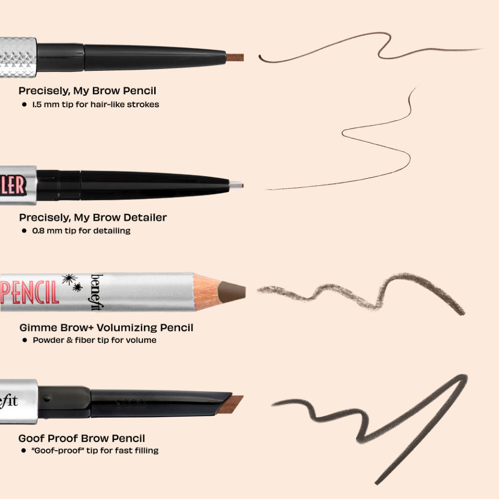 Benefit Cosmetics Goof Proof Eyebrow Pencil 05 Warm Black Brown (0.34g)