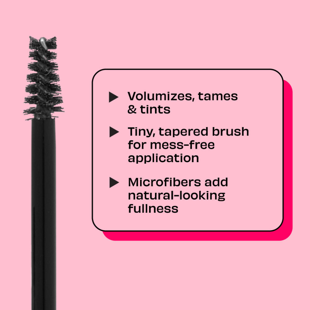Benefit Cosmetics Gimme Brow+ Brow-Volumizing Fiber Gel Mini - 6 Warm Black-Brown (1.5g)