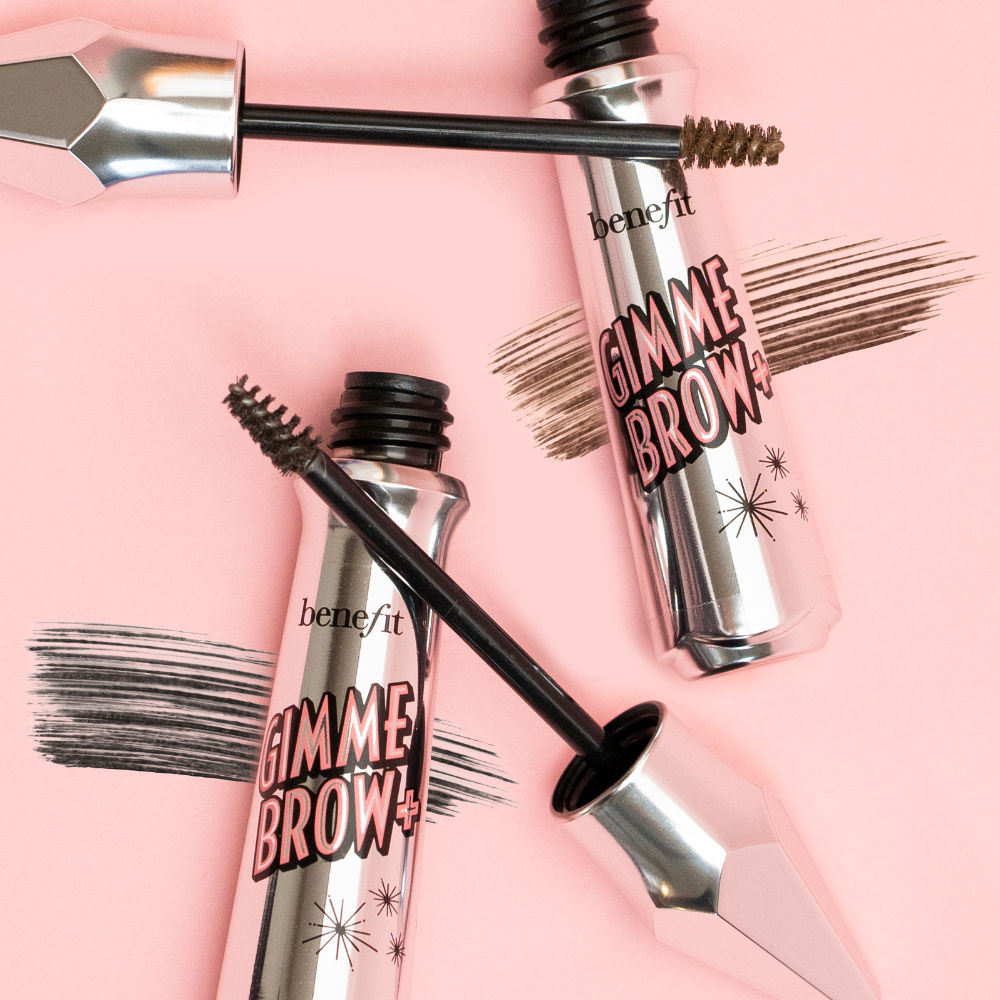 Benefit Cosmetics Gimme Brow+ Brow-Volumizing Fiber Gel Mini - 6 Warm Black-Brown (1.5g)