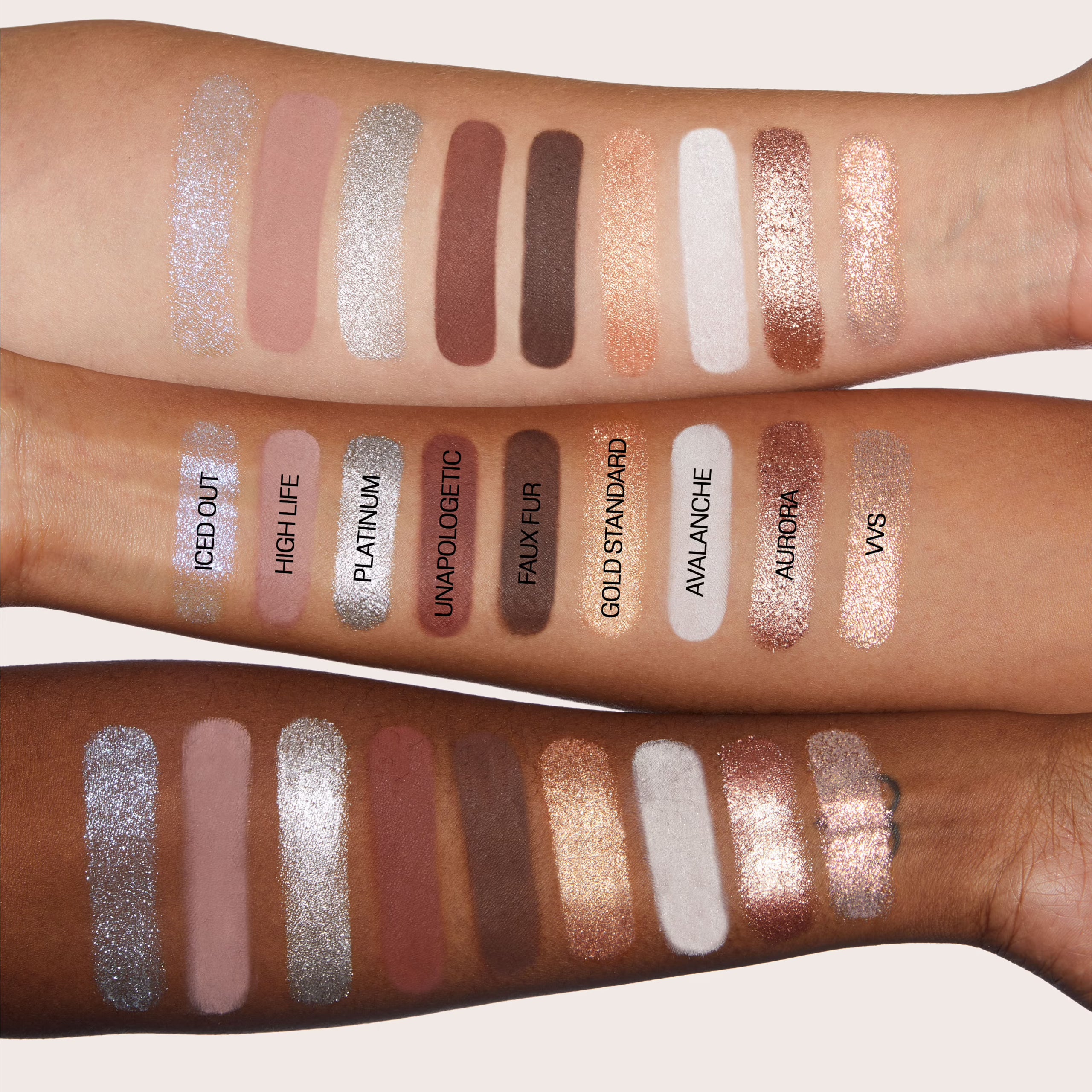 Huda Beauty Icy Nude Eyeshadow Palette - Get Icy Eyes! (16.1 g)