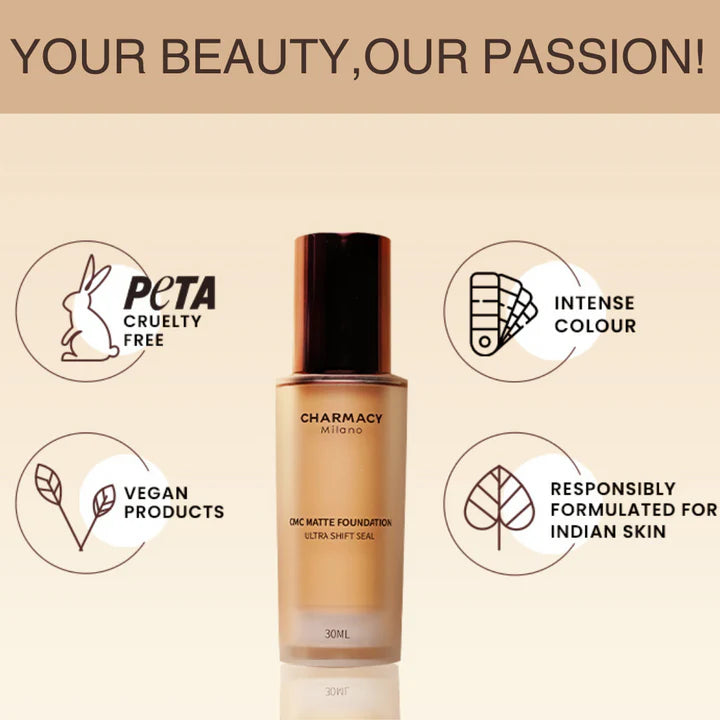 Charmacy Milano - Matte foundation (30ML)