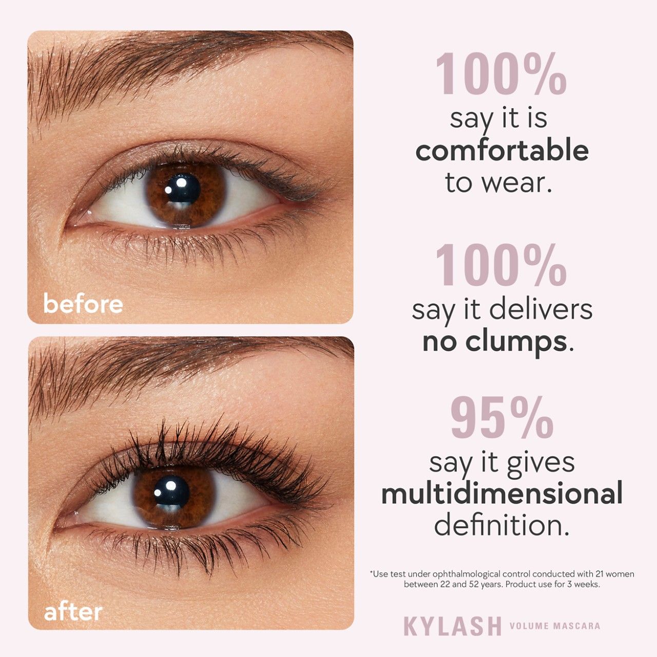 Kylie Cosmetics Cream Volume Mascara Black 001 (12ml)