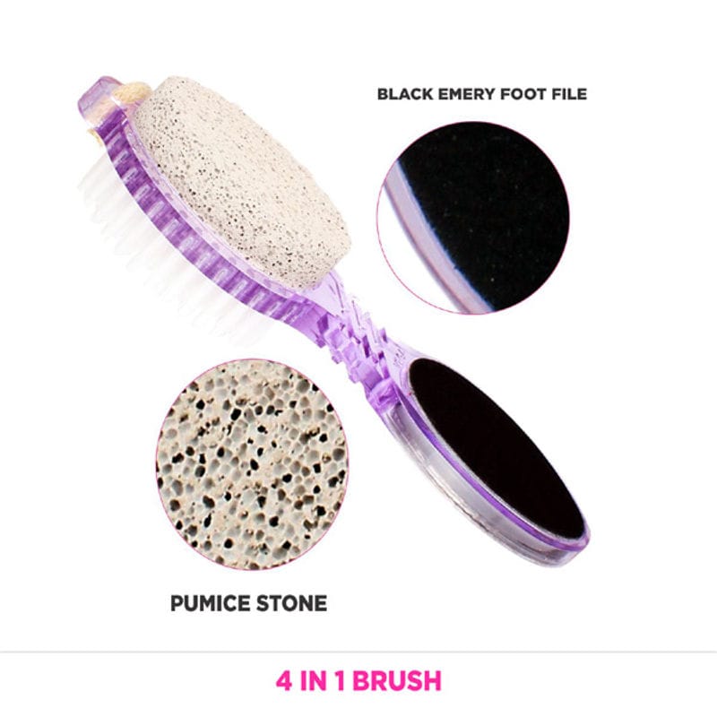 VEGA 4 In 1 Foot Pedicure Tool (PD-02) Foot Scrubber (4 in 1)