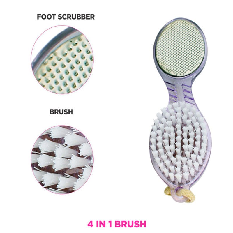 VEGA 4 In 1 Foot Pedicure Tool (PD-02) Foot Scrubber (4 in 1)