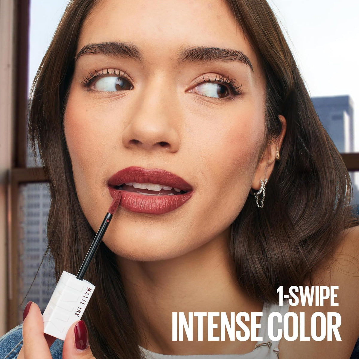 Maybelline New York Super Stay Matte Ink Liquid Lipstick, 50 Voyager, 5g
