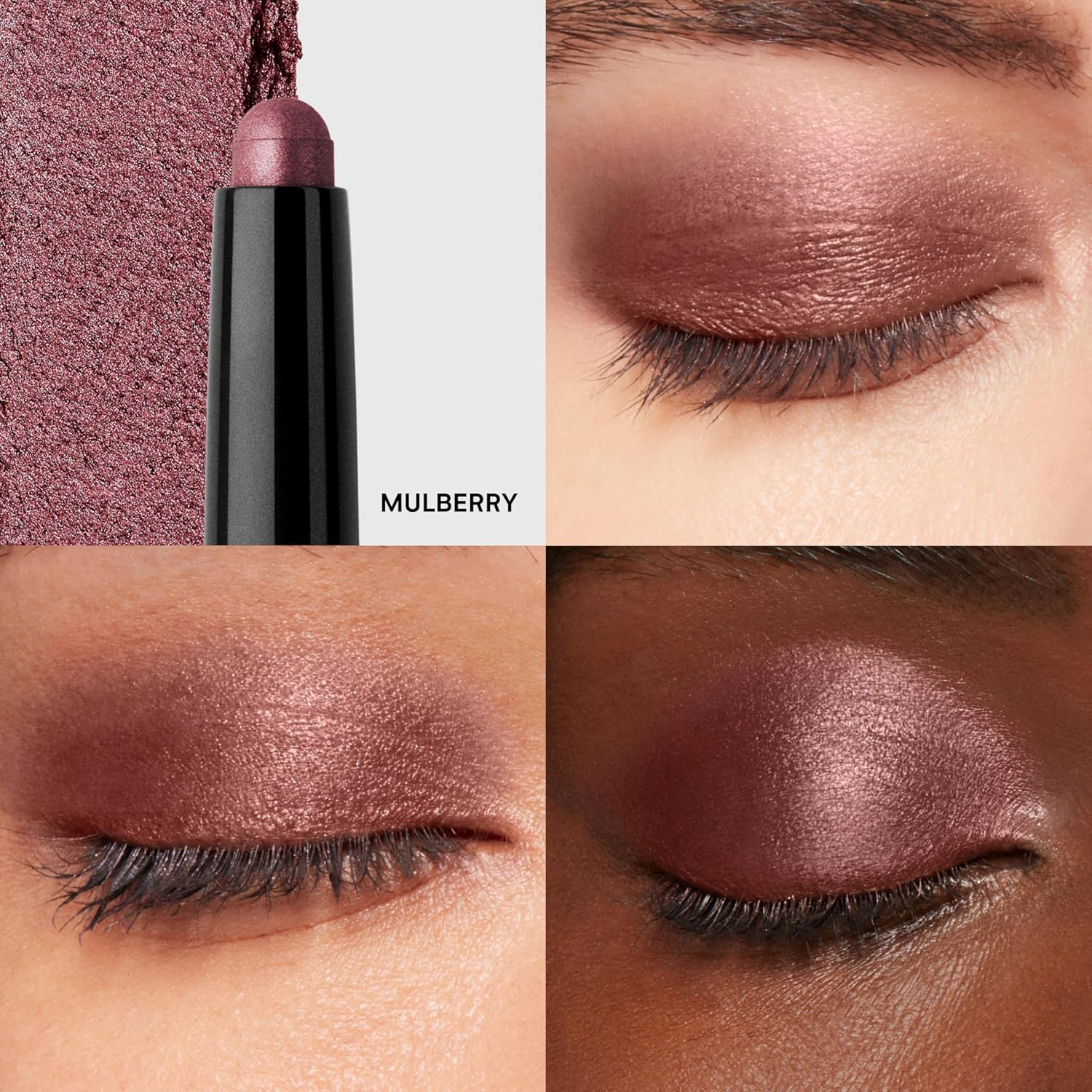 Bobbi Brown Long-Wear Cream Shadow Stick | 24-Hour Eyeshadow Stick | High-Pigment, Buildable Shades with Three Finishes Color:20 Mulberry (A red brown, shimmer)