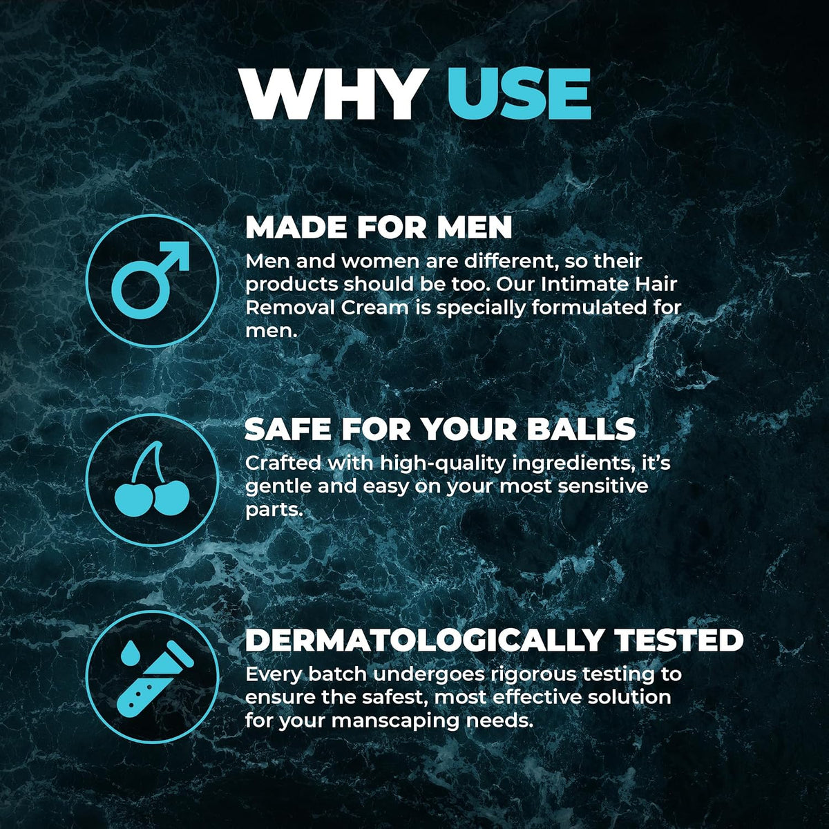 Beardo Ball Safe Hair Removal Cream | Intimate Hair Removal Cream for Men | Painless & Safe Hair Removal in Minutes | With Coconut Oil, Shea Butter & Aloe Vera
