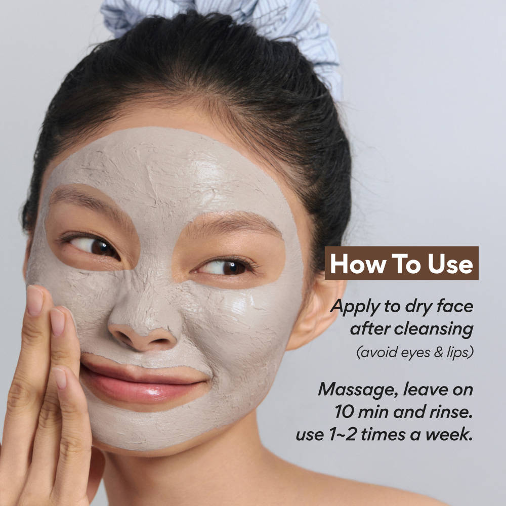 Innisfree Super Volcanic Pore Clay Mask 2X For Clogged Pores, Oil Control, Excess Sebum & Blackhead