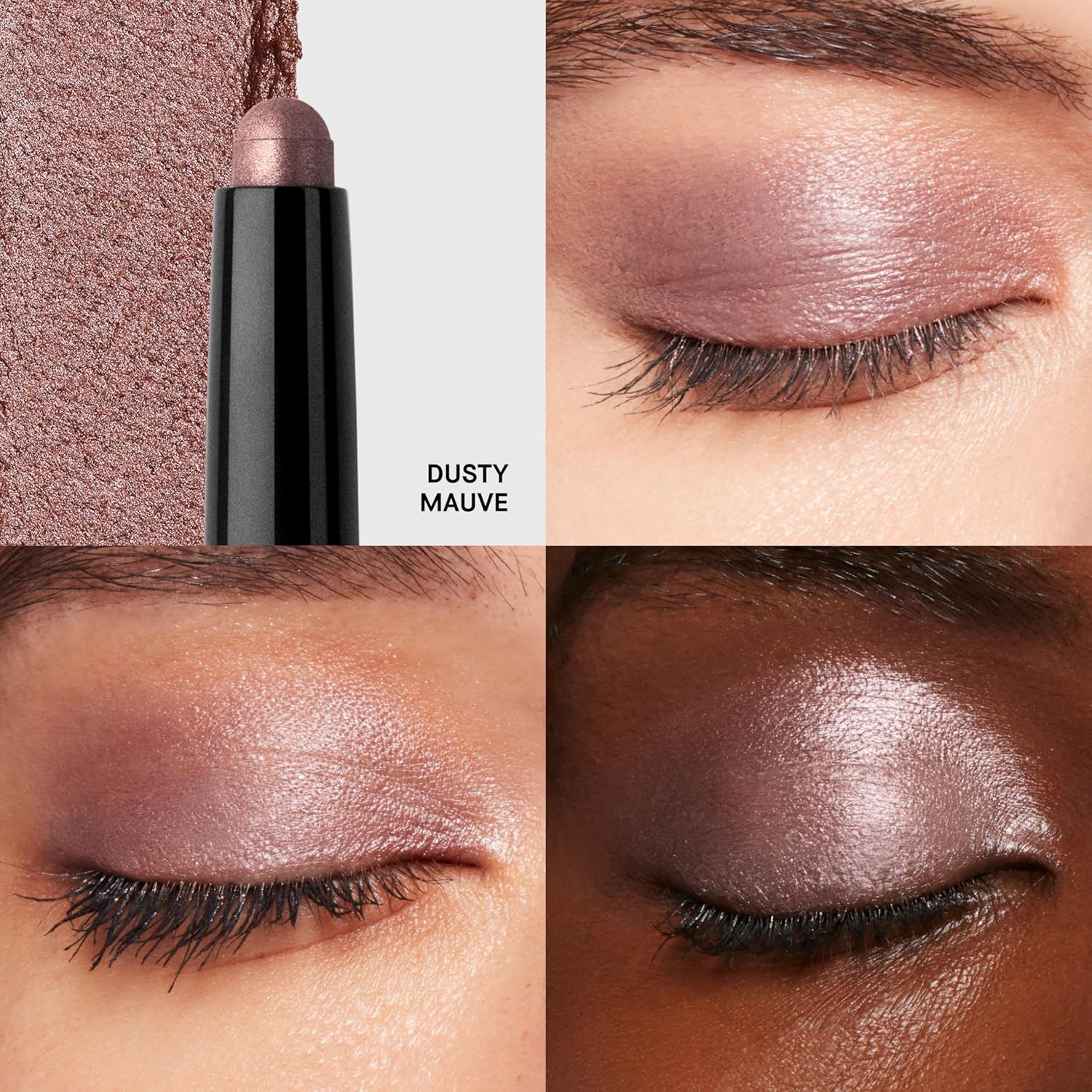 Bobbi Brown Long-Wear Cream Shadow Stick | 24-Hour Eyeshadow Stick | High-Pigment, Buildable Shades with Three Finishes Color:16 Dusty Mauve (A shimmering lavender, shimmer)