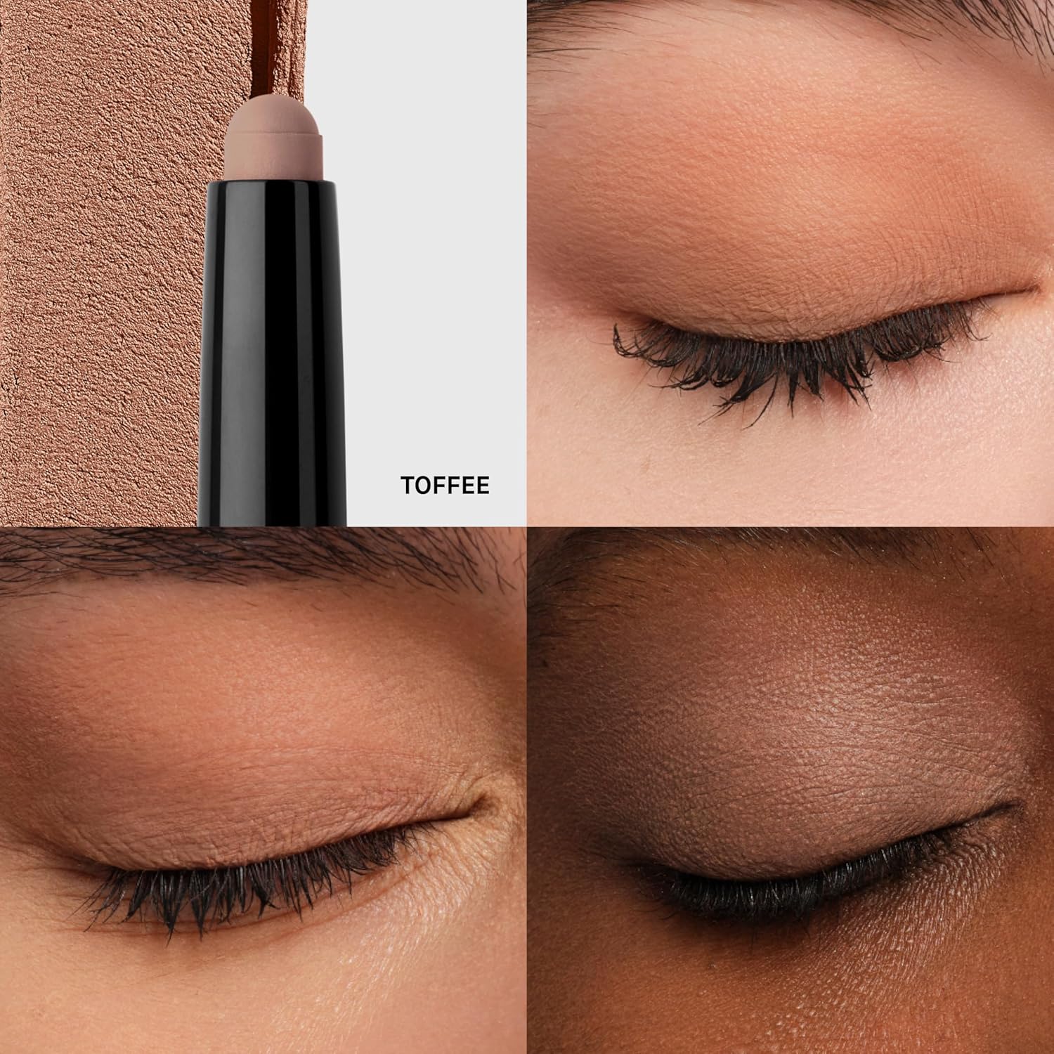Bobbi Brown Long-Wear Cream Shadow Stick | 24-Hour Eyeshadow Stick | High-Pigment, Buildable Shades with Three Finishes Color:12 Toffee (A light pinky beige, matte)