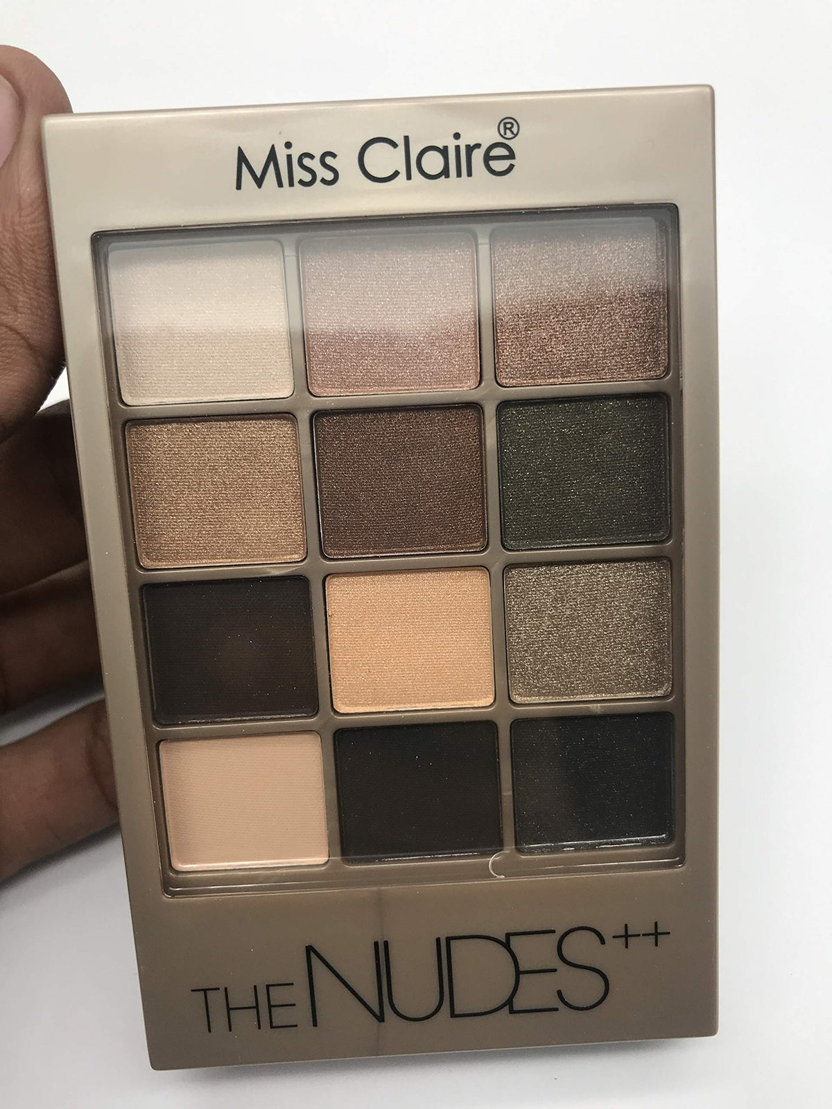 Miss Claire - The Nudes+ 12 eyeshadow