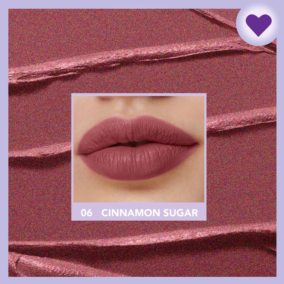 Blue Heaven Love Capsule Powder Matte Lipstick Infused With Vitamin E & Castor Oil for Intense Hydration| High Color Payoff| Matte Finish| Long Lasting Lipstick for women |Cinnamon Sugar, 4gm