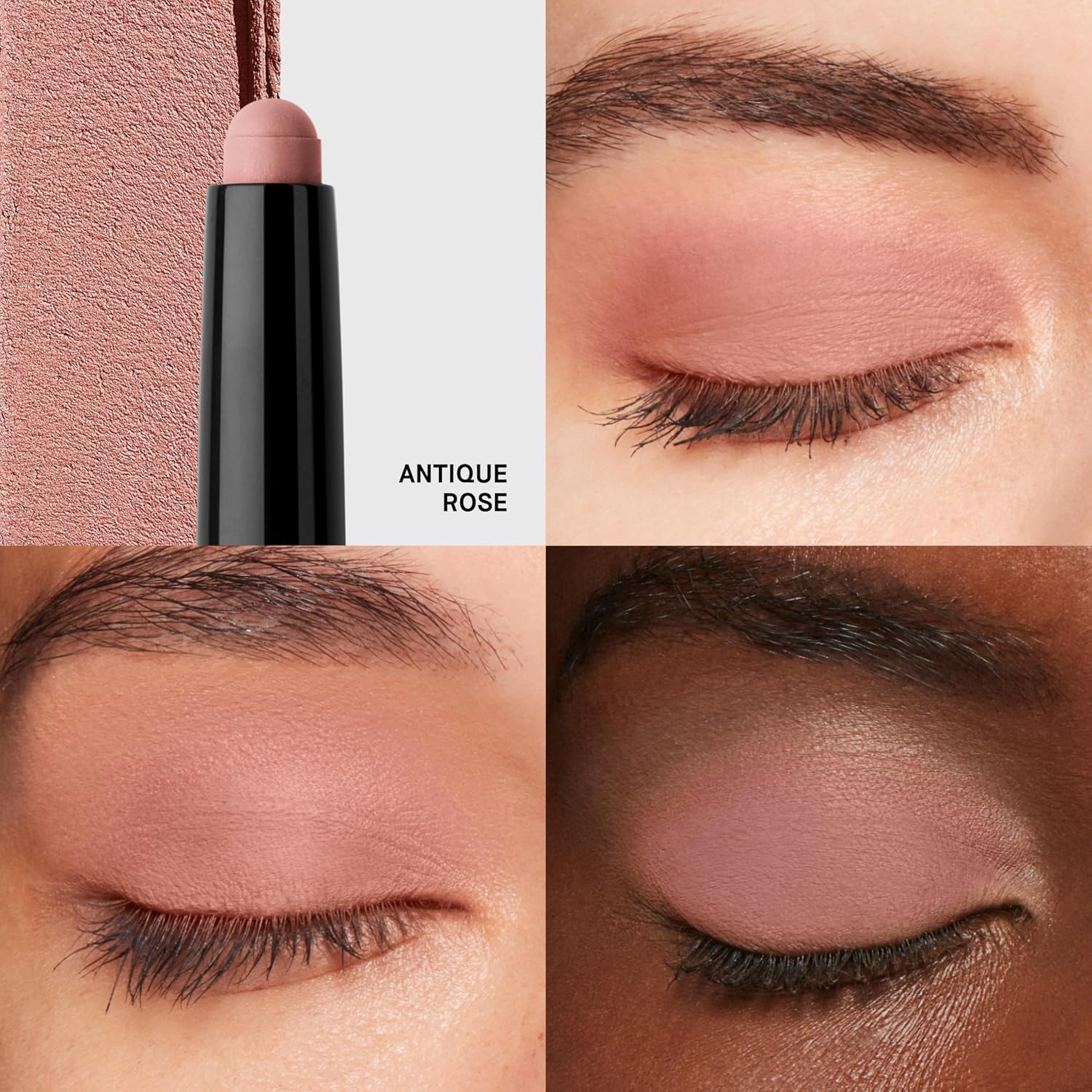 Bobbi Brown Long-Wear Cream Shadow Stick | 24-Hour Eyeshadow Stick | High-Pigment, Buildable Shades with Three Finishes Color:06 Antique Rose (A light pink, matte)